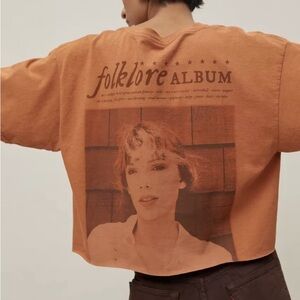 Taylor Swift Urban Outfitters Folklore Crop Top L/XL